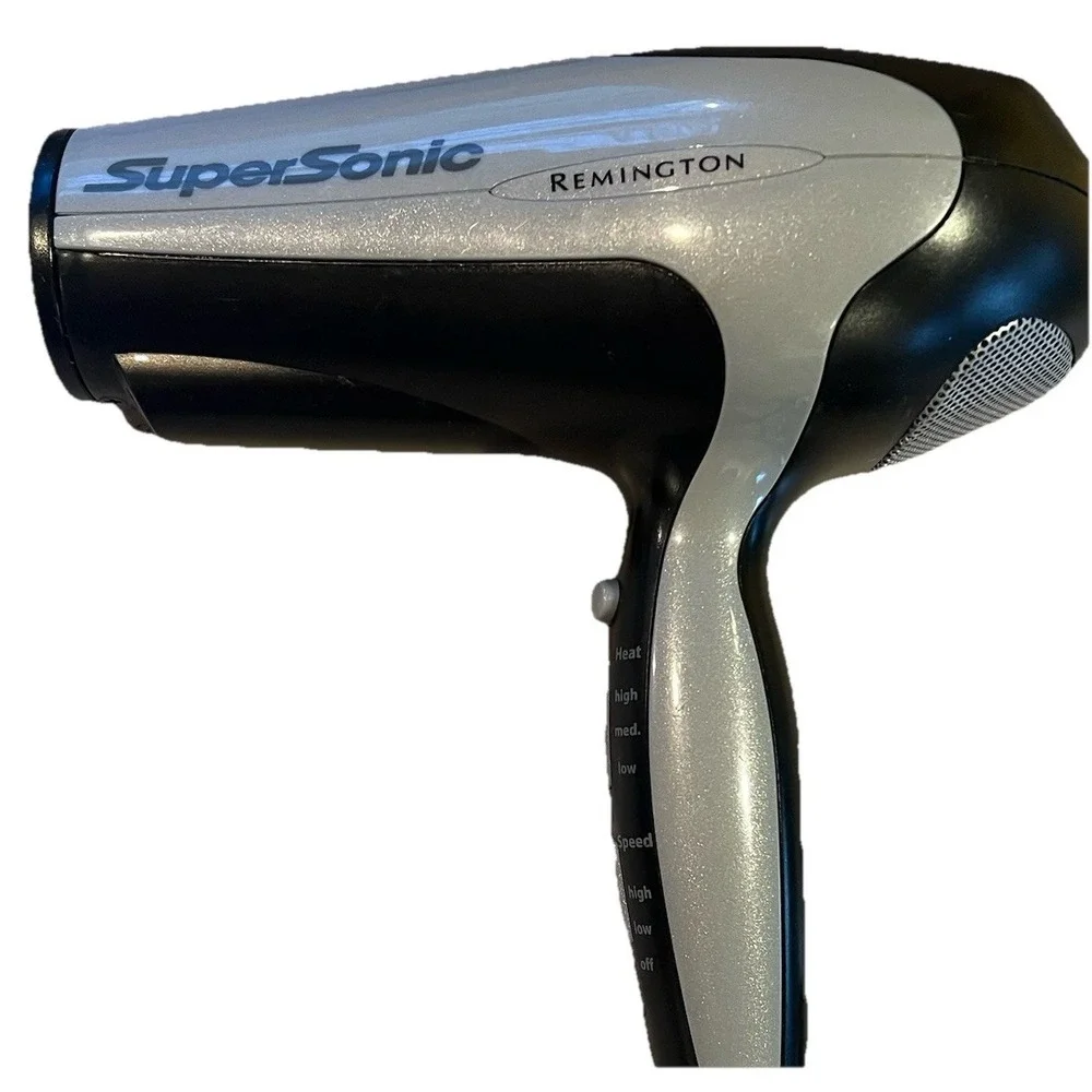 Remington Super Sonic Hair Blow‎ Dryer SSD-500 Ionic Ports 1875 Watt TESTED